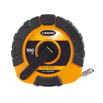 Keson Long Tape Measure,3/8 In x 50 ft,Orange ST5018, 1 - City Market